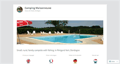 Desktop Screenshot of camping-maisonneuve.com